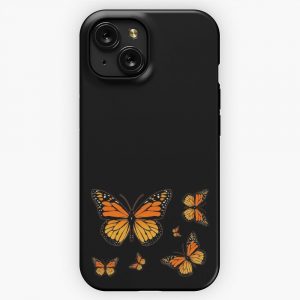 Monarch Butterfly Rapsody iPhone 15 Slim Phone Case Cover