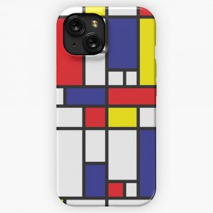 Mondrian Study I iPhone 15 Slim Phone Case Cover