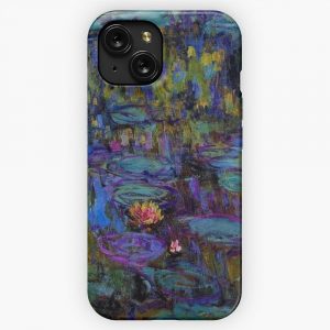 Monet Water Lilies iPhone 15 Slim Phone Case Cover