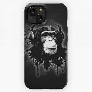 Monkey Business Black iPhone 15 Slim Phone Case Cover
