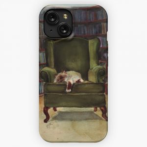 Monkey The Cat iPhone 15 Slim Phone Case Cover