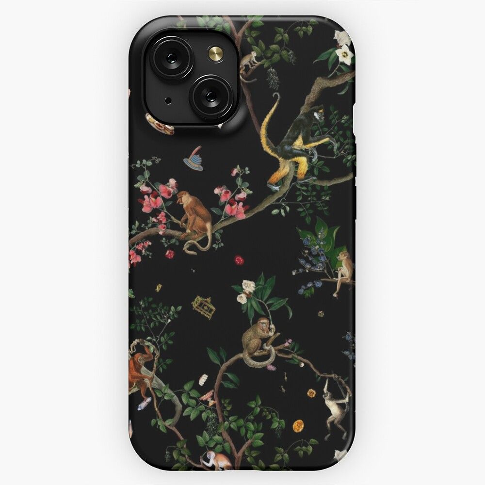 Monkey World iPhone 15 Slim Phone Case Cover