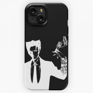 Monogatari Kaiki Nisemono White iPhone 15 Slim Phone Case Cover
