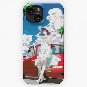 Monogatari Series Fast Love iPhone 15 Slim Phone Case Cover