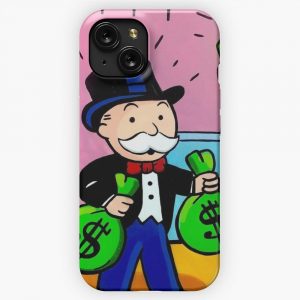 Monopoly Man iPhone 15 Slim Phone Case Cover