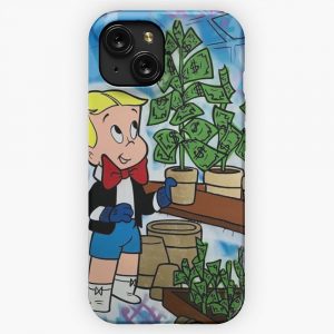 Monopoly Man Money Tree iPhone 15 Slim Phone Case Cover