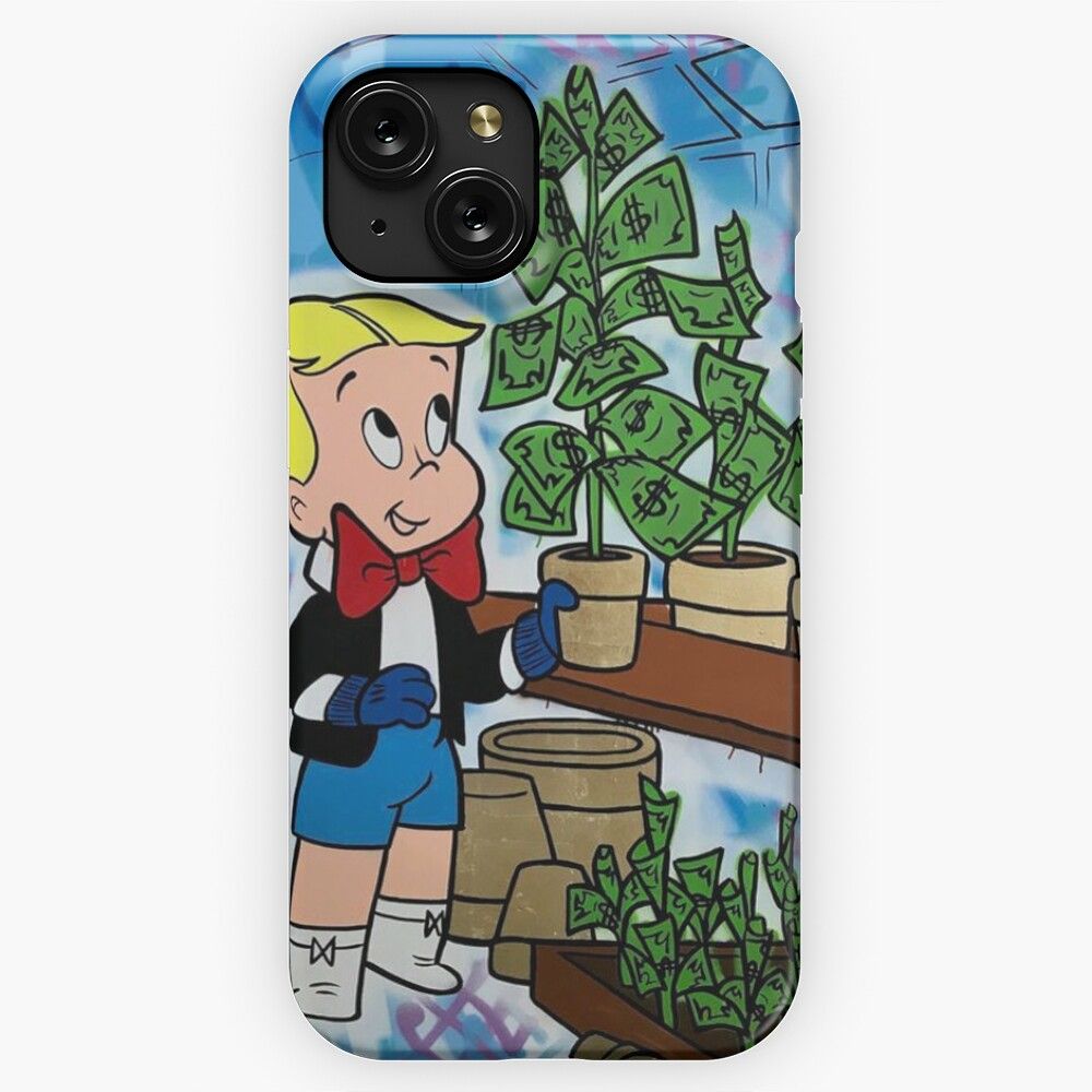 Monopoly Man Money Tree iPhone 15 Slim Phone Case Cover
