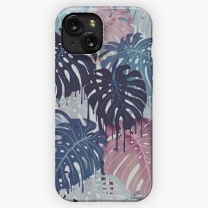 Monstera Melt iPhone 15 Slim Phone Case Cover