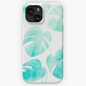 Monstera Strings iPhone 15 Slim Phone Case Cover