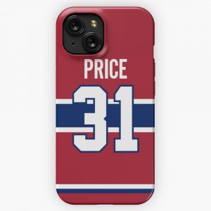 Montreal Canadiens Carey Price Home Jersey Back iPhone 15 Slim Phone Case Cover