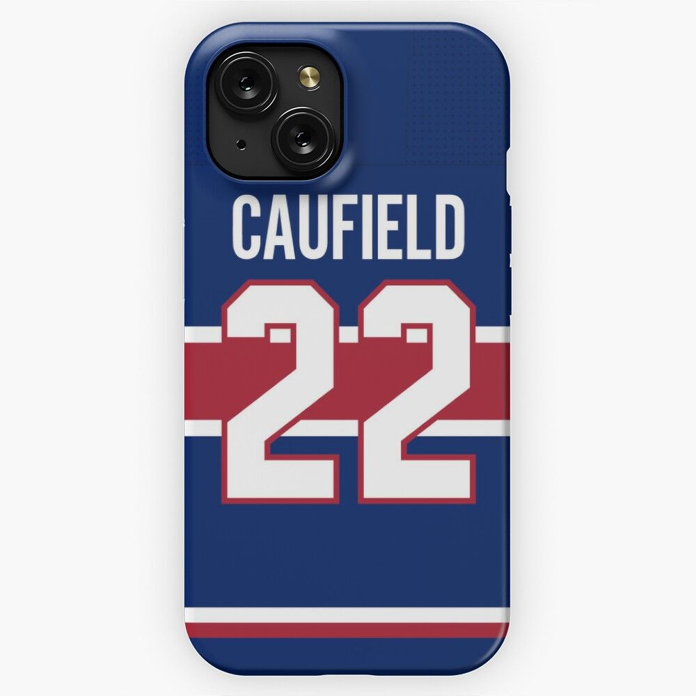Montreal Canadiens Cole Caufield 2020 Reverse Jersey Back iPhone 15 Slim Phone Case Cover