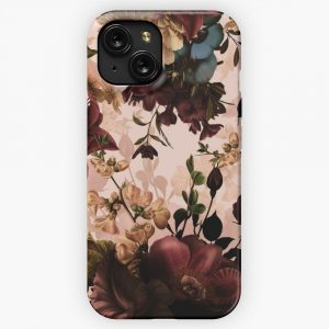 Moody Florals Mystic Botanical Night Garden 11 iPhone 15 Slim Phone Case Cover