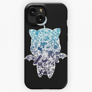Moogle Verse Blue iPhone 15 Slim Phone Case Cover