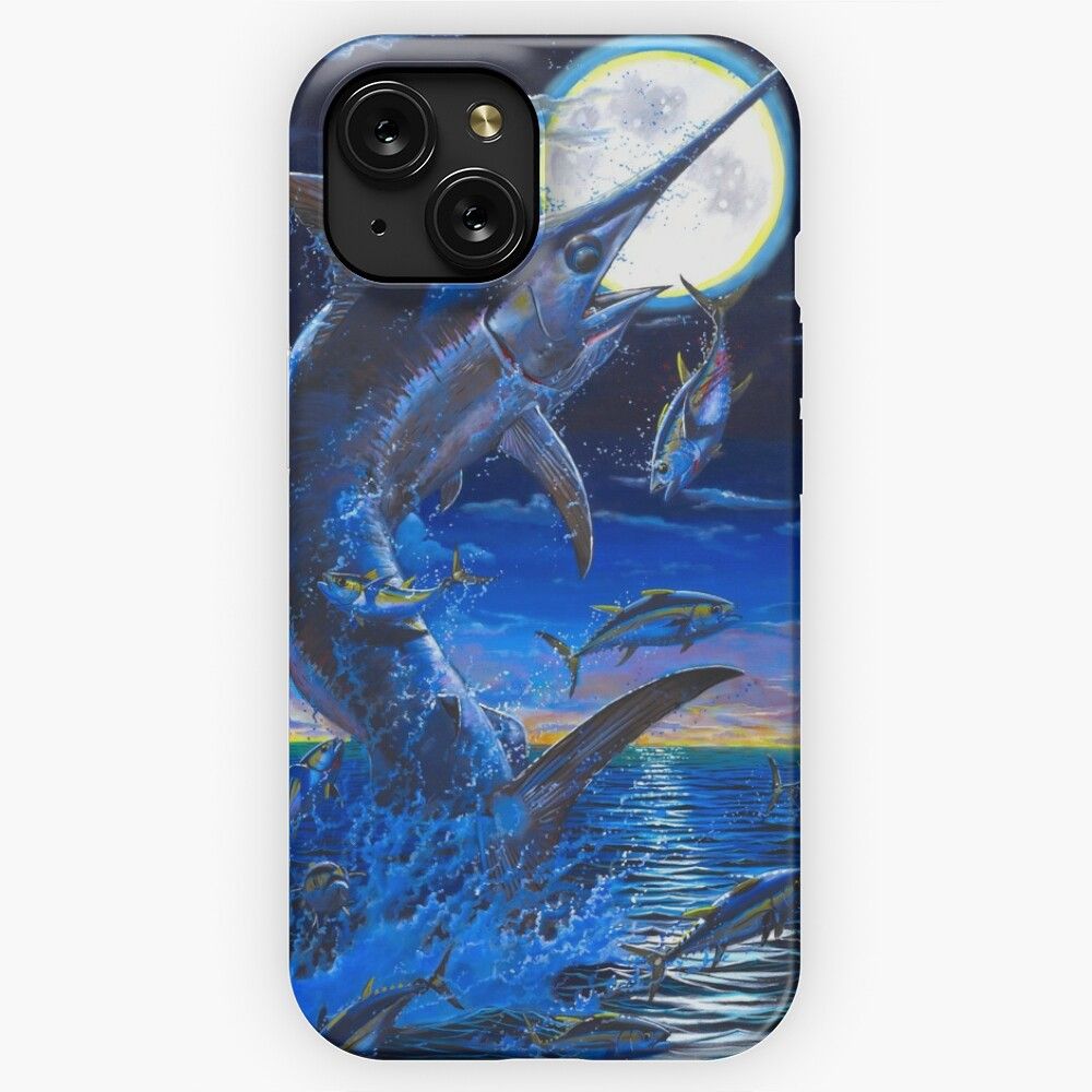 Moon Doggy iPhone 15 Slim Phone Case Cover
