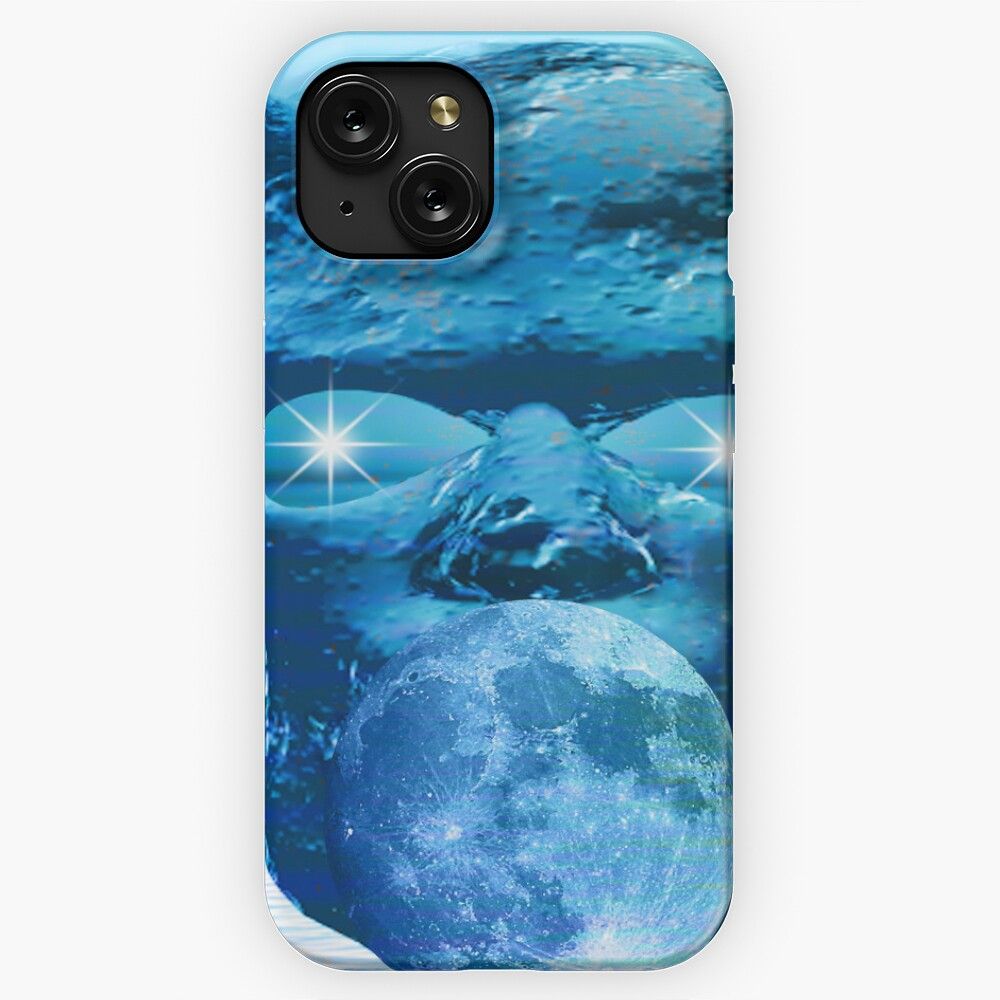 Moon Mask iPhone 15 Slim Phone Case Cover