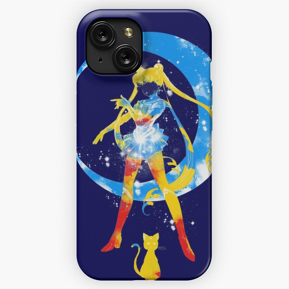 Moon Splash iPhone 15 Slim Phone Case Cover