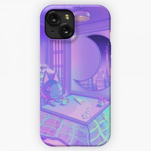 Moonlight Rosie iPhone 15 Slim Phone Case Cover
