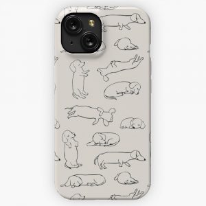 More Sleep Dachshund iPhone 15 Slim Phone Case Cover