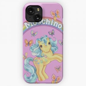 Moschino Art Cartun House Case iPhone 15 Slim Phone Case Cover
