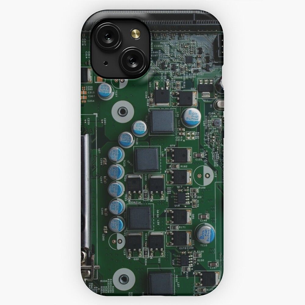 Motherboard Computer Lover iPhone 15 Slim Phone Case Cover