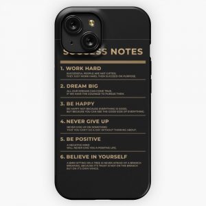 Motivational Succes Notes iPhone 15 Slim Phone Case Cover