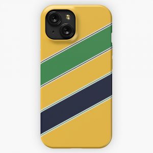 Motorsports Helmet Livery iPhone 15 Slim Phone Case Cover