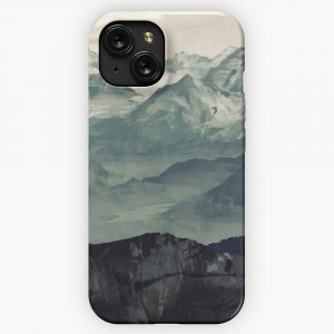 Mountain Fog iPhone 15 Slim Phone Case Cover