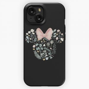 Mouse Icon Spring Flowers iPhone 15 Slim Phone Case Cover