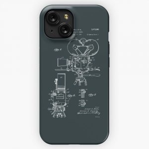Moviemaker Film Camera Patent Drawings 1937 iPhone 15 Slim Phone Case Cover