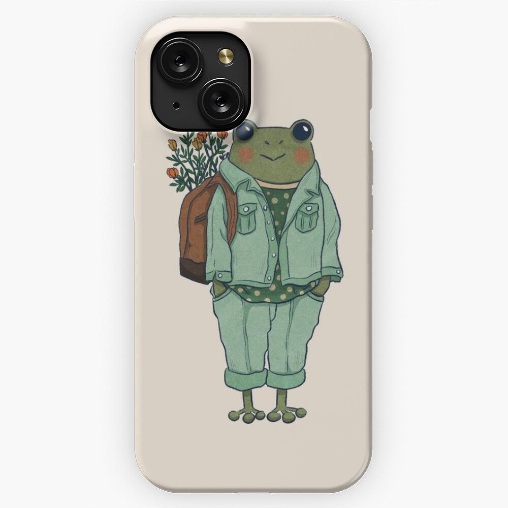 Mr Frog Casual iPhone 15 Slim Phone Case Cover