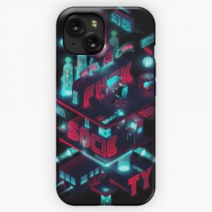 Mr Robot Fsociety iPhone 15 Slim Phone Case Cover