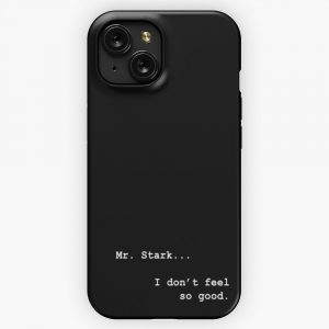 Mr Stark I Dont Feel So Good Tom Holland iPhone 15 Slim Phone Case Cover