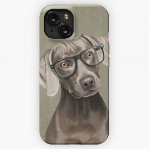 Mr Weimaraner iPhone 15 Slim Phone Case Cover
