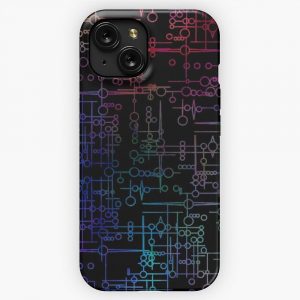 Multi Coloured Kree Symbols iPhone 15 Slim Phone Case Cover