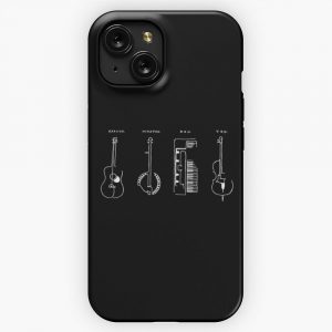 Mumford And Sons Instruments White iPhone 15 Slim Phone Case Cover