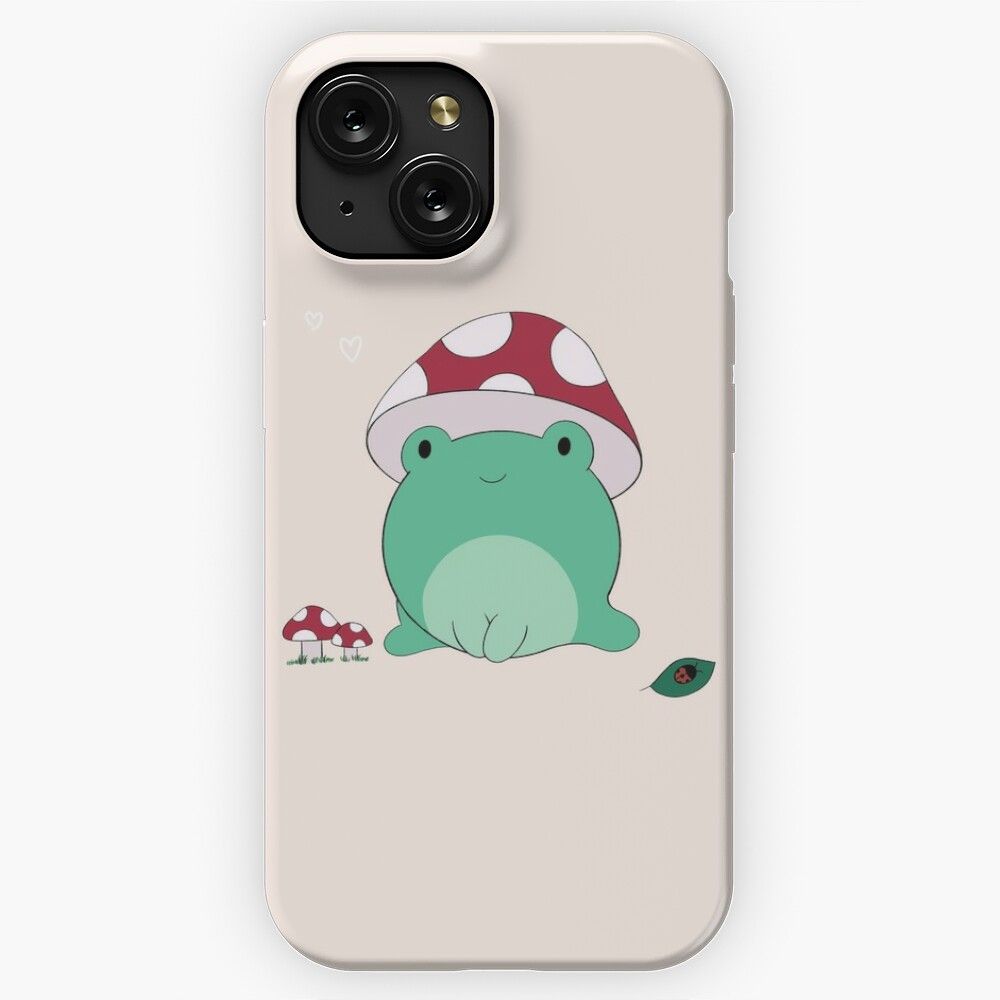 Mushroom Frog 2 iPhone 15 Slim Phone Case Cover