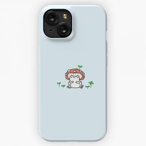 Mushroom Frog iPhone 15 Slim Phone Case Cover