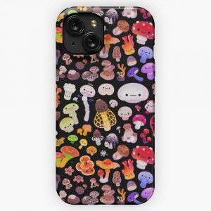 Mushroom iPhone 15 Slim Phone Case Cover