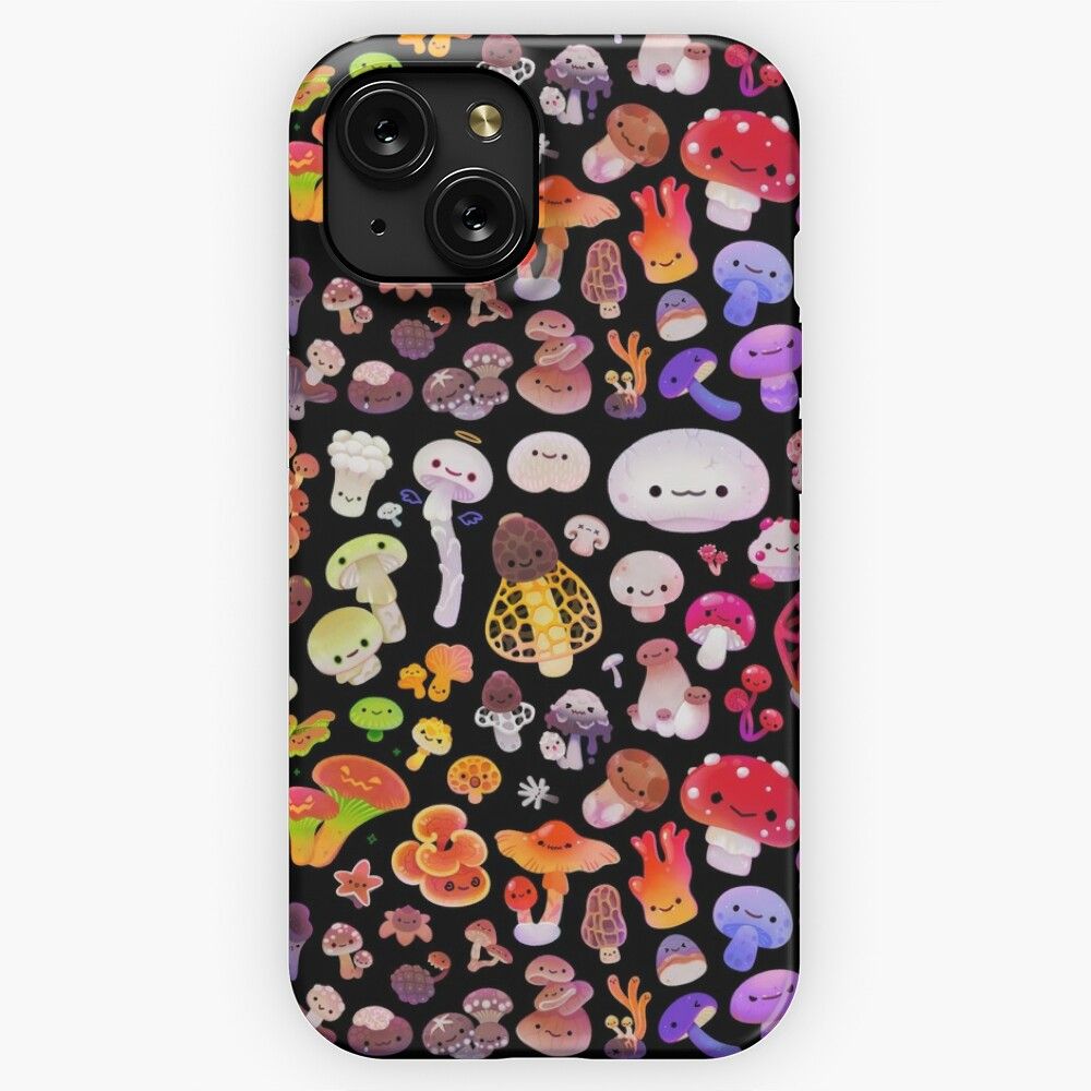 Mushroom iPhone 15 Slim Phone Case Cover