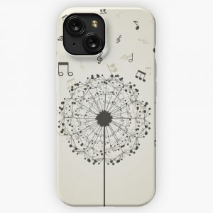 Music A Dandelion iPhone 15 Slim Phone Case Cover