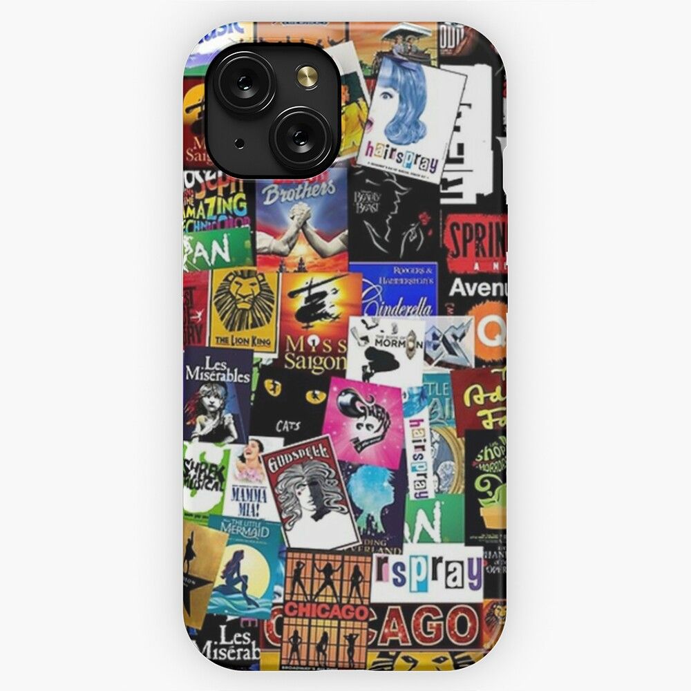Music Collage Newest iPhone 15 Slim Phone Case Cover