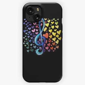Music Love iPhone 15 Slim Phone Case Cover
