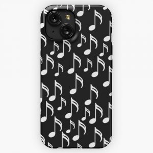 Music Notes Patterns Music Lover Outfits Cool Musician Gifts iPhone 15 Slim Phone Case Cover