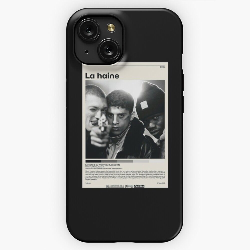 Music Vintage Retro La Haine Minimalist Gifts For Everyone iPhone 15 Slim Phone Case Cover