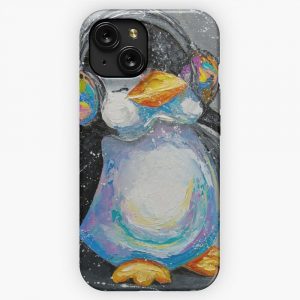 Music Warms Me iPhone 15 Slim Phone Case Cover