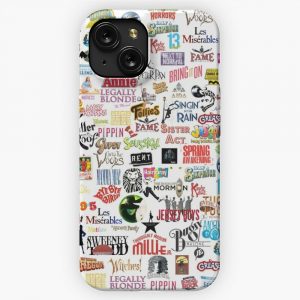 Musical Logos iPhone 15 Slim Phone Case Cover