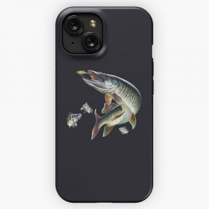 Muskie Fishing iPhone 15 Slim Phone Case Cover