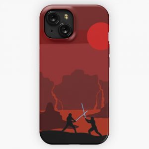 Mustafar Final Battle iPhone 15 Slim Phone Case Cover