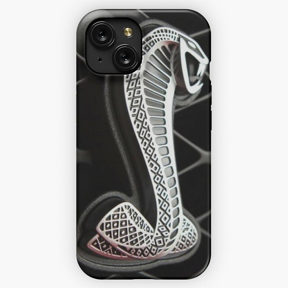 Mustang Cobra Ss Car Logo iPhone 15 Slim Phone Case Cover