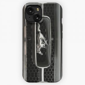 Mustang Emblem iPhone 15 Slim Phone Case Cover